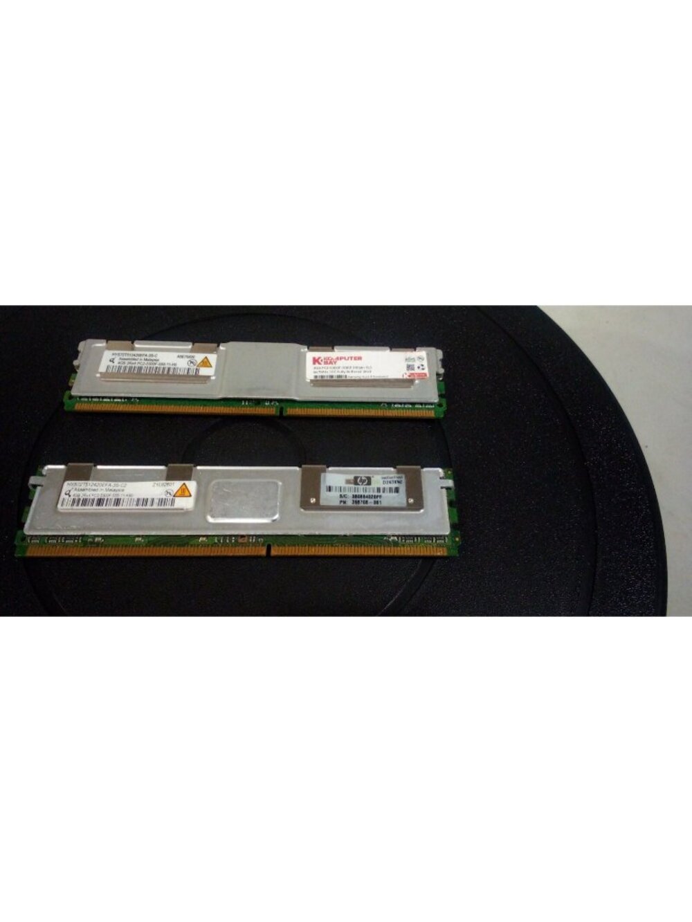 2 x4GB (8GB total) "4GB 2Rx4 PC2-5300F-555-11" Server Memory (DiMM DDR2)